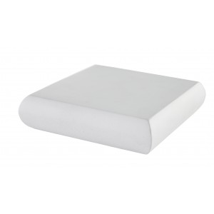 Richard Burbidge PaintReady Flat Half Newel Cap 45x90mm [NC8RHALF]