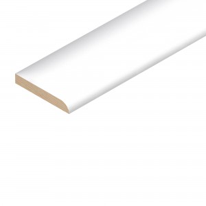 Cheshire Mouldings White Primed Bullnose Skirting & Architrave 2400x94x14.5mm - Pack QTY 4 [PS01]