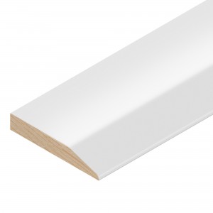 Cheshire Mouldings White Primed Chamfered Skirting & Architrave 2400x94x14.5mm - Pack QTY 4 [PS02]