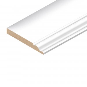 Cheshire Mouldings White Primed Ogee Skirting & Architrave 2400x119x18mm - Pack QTY 2 [PS03]