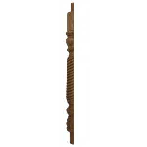 PST5 Oxford Twist Half Newel Post - 675mm