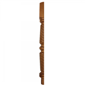 PST1 GRECIAN TWIST 160MM HALF NEWEL POST 90 X 45 X 730MM