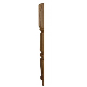 PST3 Fluted Grecian Half Newel Post - 90x45x790mm
