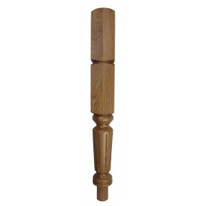 PST4 FLUTED GRECIAN STAIRCASE NEWEL POST - 710MM
