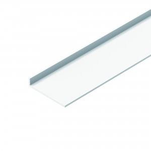 Cheshire Mouldings PVC Lipping 2400x25x5mm - Pack QTY 10 [PVC06]