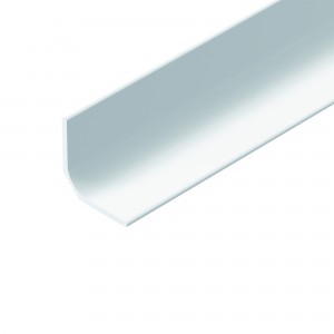 Cheshire Mouldings PVC Angle 2400x18x18mm - Pack QTY 10 [PVC07]