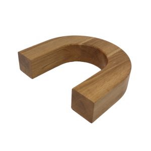 SQUARE HALF LANDING CONTINUOUS HORSESHOE HANDRAIL SECTION