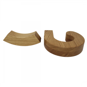 RIGHT HAND SQUARE VOLUTE INCLUDING UP RAMP