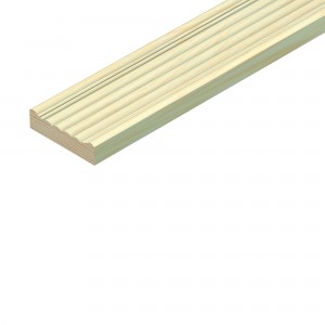 Cheshire Mouldings Pine Reed Architrave 79x21x2400mm - Pack QTY 5 [TM473]