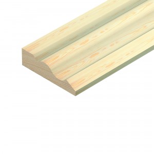 Cheshire Mouldings Pine Ogee Architrave 55x15x2400mm - Pack QTY 10 [TM904]