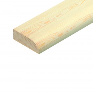 Cheshire Mouldings Pine Pencil Round Architrave 44x15x2400mm - Pack QTY 10 [TM908]