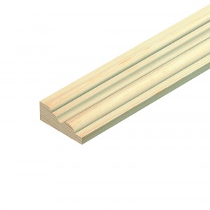 Cheshire Mouldings Pine Decorative Panel Mould - 2400x21x8mm - Pack QTY 12 [TM977]