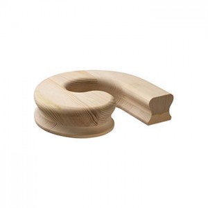 CHESHIRE MOULDINGS BENCHMARK PINE RIGHT HAND VOLUTE [V30RHP] 