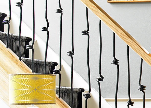 Spiral metal spindles from the Elements range