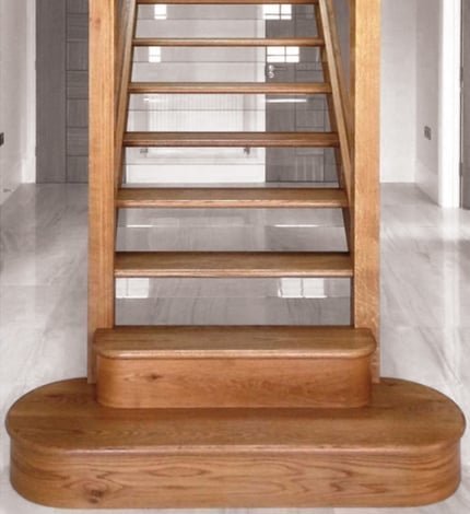 Oak stairs
