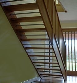 Oak staircase