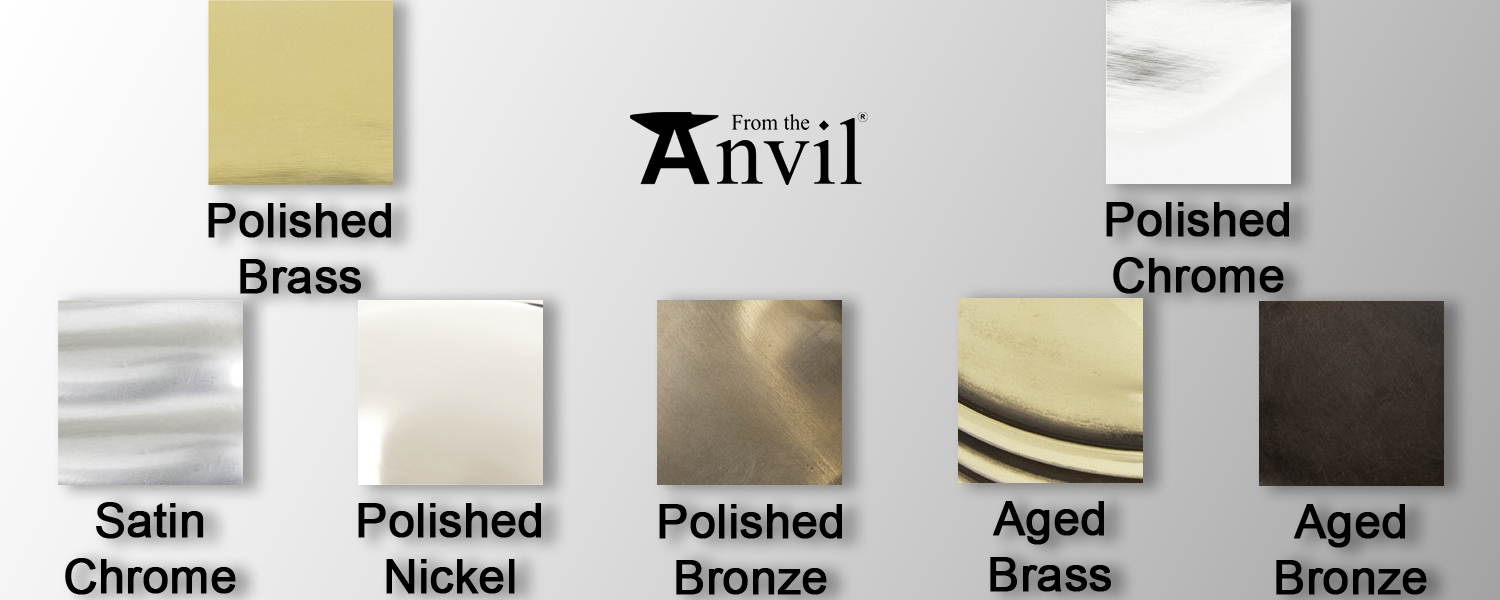 period finishes for metal work from the anvil at Pear Stairs