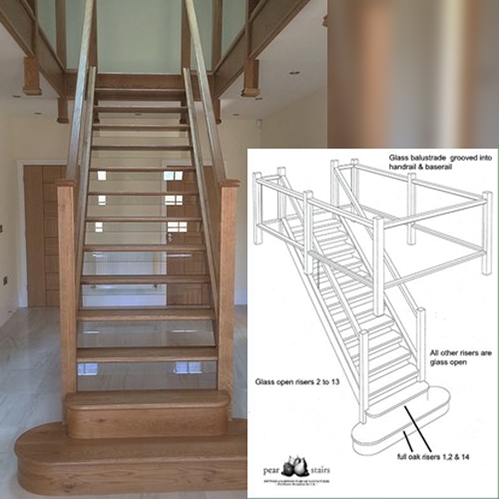 Glass Staircase Shropshire