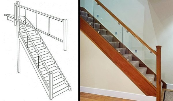 Glass balustrade