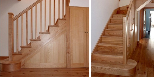 Interior timber staircase, timber staircase, Prestwood, Buckinghamshire, staircase design, online staircase