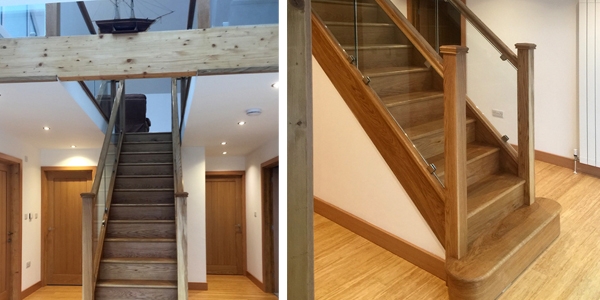 Newquay staircase designed online with Pear Stairs Newquay staircase, cornwall staircase, staircase design, online, delivery