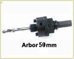 50mm bit arbor