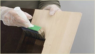 paint finishes - heavy stain