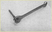 you can now tighten the locking nut with a spanner