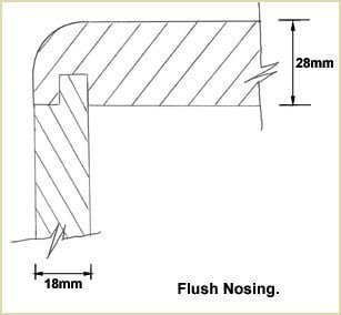 Flush Nosing.