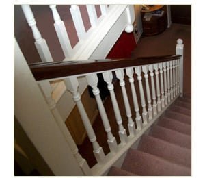 staircase refurbishments - renowden refurbishment before