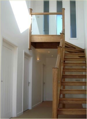 staircase refurbishments - front dirion after