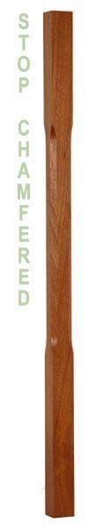 Stop Chamfered  Staircase Spindle
