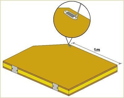 install a magnetic latch to top quadrant of inside door