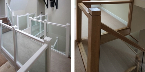 Caring for a glass balustrade - cleaning and maintaining glass panel handrails 
